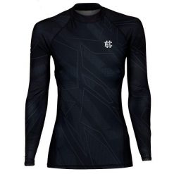 Koszulka Sportowa Rashguard damski MMA EXTREME HOBBY SHADOW. Czarne bielizna termoaktywna damska EXTREME HOBBY, xl, bez wzorów, z bawełny, bez ramiączek. Za 209.00 zł.