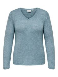 ONLY Sweter w kolorze błękitnym rozmiar: S-42/44. Niebieskie swetry klasyczne damskie Only, s, bez kołnierzyka. Za 92.42 zł.