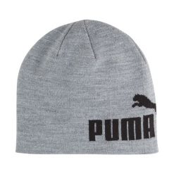 Czapka Puma Ess Cuffless. Szare czapki zimowe damskie Puma, ze splotem. Za 66.99 zł.