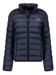 Canadian Peak Kurtka pikowana "Atikamapeak" w kolorze granatowym rozmiar: S. Niebieskie kurtki damskie Canadian Peak, s, bez wzorów, bez kaptura. Za 139.87 zł.
