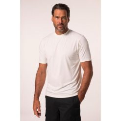 Męski T-shirt rękaw 1/2 okrągły dekolt ochrona UV 50+. Białe t-shirty męskie JAY-PI, m, bez wzorów, z elastanu, bez kołnierzyka. Za 179.99 zł.