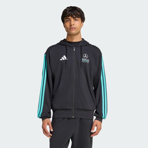 Bluza Z Kapturem Mercedes - Amg Petronas Formula 1 Team Dna Full Zip. Czarne bluzy z kapturem męskie Adidas. Za 299.00 zł.