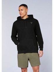 Chiemsee Bluza w kolorze czarnym rozmiar: L. Czarne bluzy z kapturem męskie Chiemsee, l, z bawełny. Za 135.81 zł.