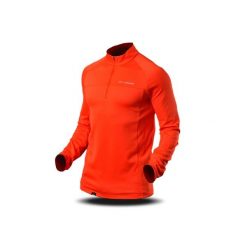 Bluza Trimm CUBE. Brązowe bluzy bez kaptura męskie TRIMM, z polaru. W wyprzedaży za 147.00 zł.