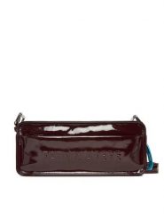 Patrizia Pepe Torebka 2B0148/L170-M558 Fioletowy. Fioletowe listonoszki damskie Patrizia Pepe, bez wzorów, ze skóry, bez dodatków. Za 919.99 zł.