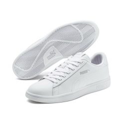 Buty sportowe Puma Smash V2 L. Białe buty sportowe na co dzień męskie Puma, z materiału, bez zapięcia. Za 290.00 zł.