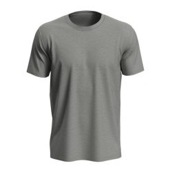 Koszulka Unisex Dla Dorosłych Lux. Szare bluzki damskie Stedman, l, bez wzorów, sportowe, bez kołnierzyka, bez ramiączek. Za 45.99 zł.