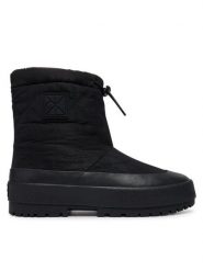 Calvin Klein Śniegowce Vulc Flatform Snowboot Nyl Aop HW0HW03437 Czarny. Czarne śniegowce damskie CALVIN KLEIN, z materiału. Za 489.99 zł.