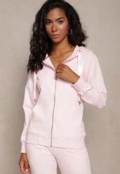 Różowa Rozsuwana Bluza z Kapturem Lecua. Czerwone bluzy z kapturem damskie Renee, l. Za 109.99 zł.