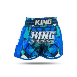 Spodenki do boksu tajskiego King Pro Boxing Abstract 1. Czarne szorty damskie KING PRO BOXING, bez wzorów, sportowe. Za 250.00 zł.