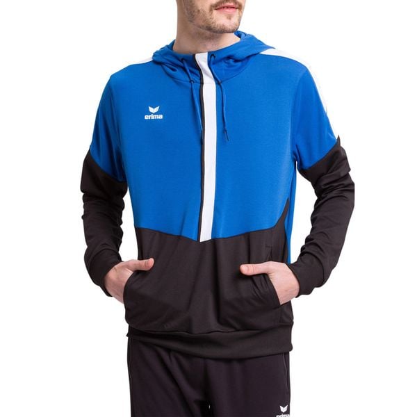 Bluza Erima Squad. Czarne bluzy z kapturem męskie Erima, m, z dresówki. W wyprzedaży za 152.50 zł.