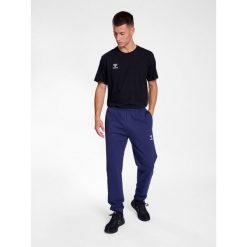 Koszulka sportowa T-shirt bawełniana Hummel GO 2.0. Czarne t-shirty męskie HUMMEL, s, bez wzorów, z bawełny, bez kołnierzyka. Za 67.00 zł.