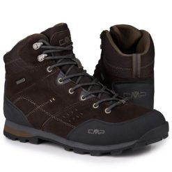 Buty męskie zimowe wodoodporne CMP ALCOR MID. Brązowe buty trekkingowe męskie CMP, na zimę, z materiału, bez zapięcia, trekkingowe. Za 549.10 zł.