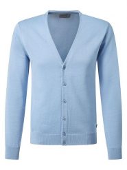 Pierre Cardin Kardigan w kolorze błękitnym rozmiar: XL. Niebieskie kardigany męskie Pierre Cardin, xl, bez wzorów, z bawełny, bez kołnierzyka. Za 179.95 zł.