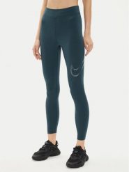 Nike Legginsy FB8766 Zielony Tight Fit. Zielone legginsy sportowe damskie Nike, l, bez wzorów, z syntetyku. Za 159.99 zł.