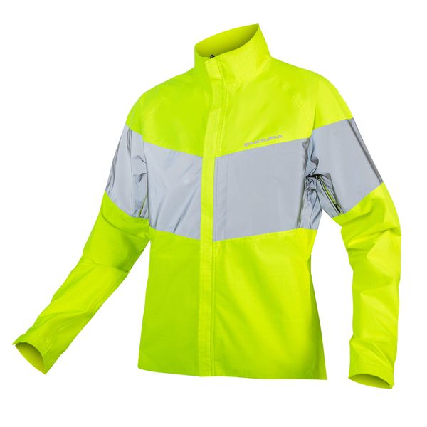 Kurtka wodoodporna Endura Urban Luminite EN1150. Żółte kurtki męskie ENDURA, l, bez wzorów, z materiału, bez kaptura. Za 814.50 zł.