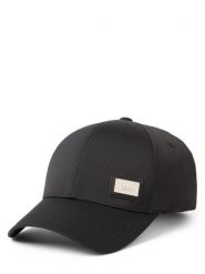 KARL LAGERFELD Czapka Mężczyźni Sztuczne włókno czarny, 1. Czarne czapki męskie Karl Lagerfeld, bez wzorów, z włókna. Za 229.95 zł.