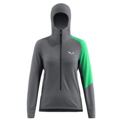 Bluza z kapturem damska Salewa NXT 00-00000290620531. Zielone bluzy z kapturem damskie Salewa, m, z syntetyku. Za 531.16 zł.