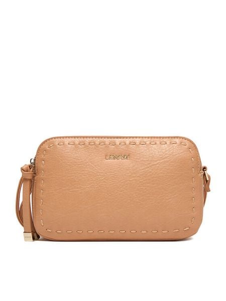 Lasocki Torebka CEO-LSK-L-001-09 Pomarańczowy. Brązowe listonoszki damskie Lasocki, bez wzorów, z materiału, bez dodatków. Za 159.99 zł.