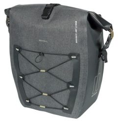 Basil Navigator Storm torba pojedyncza L 25-31 L wodoodporna. Szare torby męskie na ramię BASIL, bez wzorów, z poliesteru, na ramię. Za 312.95 zł.