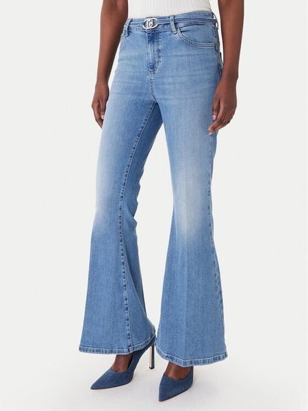Liu Jo Jeansy UA6159 D0264 Niebieski Flare Fit. Niebieskie jeansy damskie Liu Jo. Za 819.99 zł.