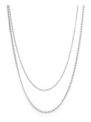 MOODE Naszyjnik "Sonia" - dł. 41 cm rozmiar: onesize. Szare naszyjniki damskie MOODE, ze stali. Za 39.99 zł.