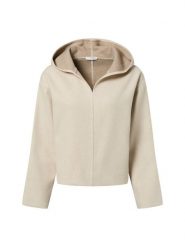 Opus Damska bluza z kapturem - Gubel Kobiety Sztuczne włókno beżowy marmurkowy, 36. Brązowe bluzy z kapturem damskie Opus, z materiału. Za 349.95 zł.