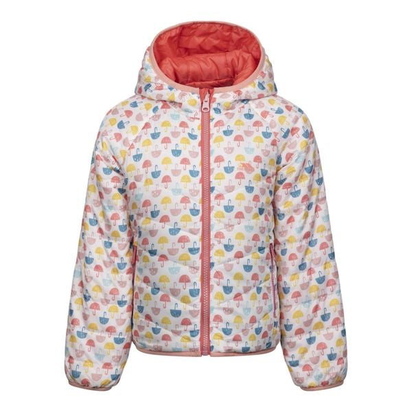 Trespass Dessie - Damska dwustronna kurtka codzienna Soft Orange. Brązowe kurtki damskie Trespass, bez wzorów. Za 331.99 zł.