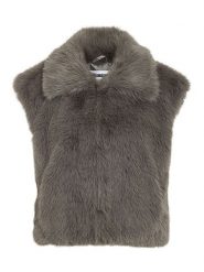 Noisy may Kamizelka pluszowa w kolorze szarym rozmiar: S. Szare kamizelki damskie Noisy may, s. Za 145.60 zł.