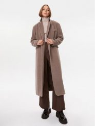 Herskind Płaszcz wełniany Wanda 4908816 Beżowy Regular Fit. Brązowe płaszcze damskie Herskind, na zimę, bez wzorów, z wełny. Za 1,879.00 zł.
