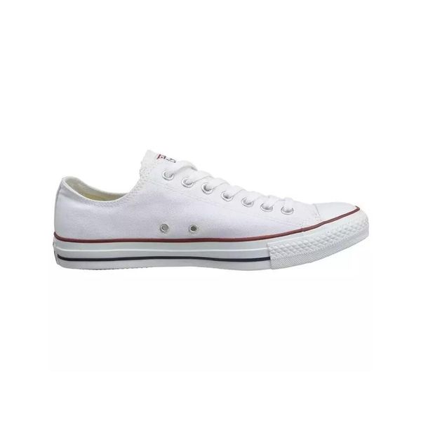 Buty do chodzenia Trampki Unisex Converse Chuck Taylor All Star Ox. Białe trampki i tenisówki męskie Converse, bez wzorów, z materiału, bez zapięcia. Za 390.00 zł.
