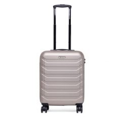 Walizka kabinowa GINO ROSSI. Żółte walizki Gino Rossi, bez wzorów. Za 259.99 zł.