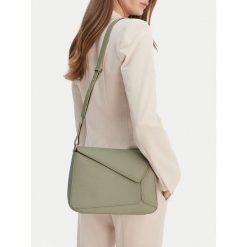 Torebka GINO ROSSI. Zielone torebki klasyczne damskie Gino Rossi, bez wzorów, bez dodatków. Za 199.99 zł.