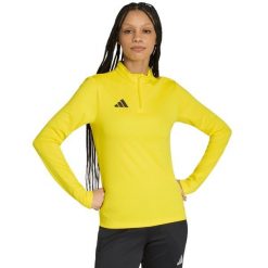 Bluza damska adidas Entrada 26 Training Top. Żółte bluzy bez kaptura damskie Adidas, z materiału. Za 121.99 zł.
