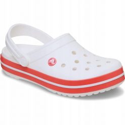 Chodaki Klapki Unisex Rocband 11016 Clog 39-40. Białe klapki i japonki męskie Crocs, z materiału. Za 289.99 zł.