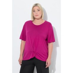 Damskie Koszulka funkcyjna antybakteryjna okrągły dekolt rękaw 1/2. Czerwone bluzki sportowe damskie Ulla Popken, plus size, bez wzorów, z materiału, bez ramiączek. Za 199.99 zł.