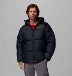 Kurtka uniwersalna męska Columbia 2086851010. Czarne kurtki męskie Columbia, na zimę, m, bez wzorów, z materiału, eleganckie, z kapturem. Za 843.00 zł.