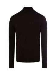 Finshley & Harding sweter z dzianiny Mężczyźni wełna ze strzyży czarny, XXXL. Czarne swetry męskie Finshley & Harding, m, bez wzorów, z dzianiny, bez kołnierzyka. Za 179.95 zł.