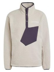 Adidas Bluza polarowa w kolorze beżowym rozmiar: M. Brązowe bluzy bez kaptura męskie Adidas, m, z polaru. Za 205.45 zł.