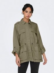 ONLY Kurtka przejściowa w kolorze khaki rozmiar: XL. Brązowe kurtki damskie Only, xl, bez wzorów, z lyocellu, bez kaptura. Za 184.95 zł.