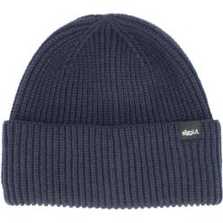 Czapka Eisglut Samo. Niebieskie czapki męskie EISGLUT, na zimę, bez wzorów, z materiału, eleganckie. Za 155.50 zł.