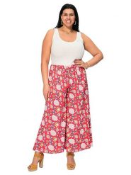 Aller Simplement Spodnie w kolorze czerwonym rozmiar: 42-48. Czerwone spodnie materiałowe damskie Aller Simplement, bez wzorów, z bawełny, klasyczne, z standardowym stanem. Za 69.99 zł.