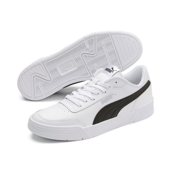 Puma Buty Caracal 36986303. Białe buty sportowe na co dzień męskie Puma, z gumy, bez zapięcia, trekkingowe. Za 170.99 zł.