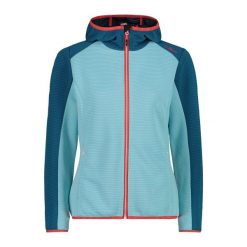 Bluza damska z kapturem CMP. Czerwone bluzy z kapturem damskie CMP, l, z materiału. Za 403.20 zł.