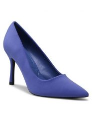 Jenny Fairy Szpilki LS5776-01A Fioletowy. Fioletowe szpilki Jenny Fairy, bez wzorów, z materiału, bez obcasa. Za 139.99 zł.