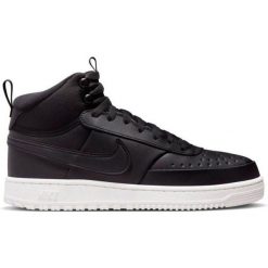 Buty do chodzenia męskie Nike Court Vision Mid. Czarne buty sportowe na co dzień męskie Nike, z materiału, bez zapięcia, trekkingowe, nike court. Za 596.00 zł.