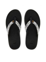 Teva Japonki Voya Flip 1019040 Szary. Szare klapki damskie Teva, bez wzorów, z materiału, bez obcasa. Za 189.99 zł.