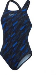 Strój pływacki jednoczęściowy damski Speedo HyperBoom Allover Medalist. Czarne stroje jednoczęściowe damskie Speedo, bez wzorów. Za 189.99 zł.