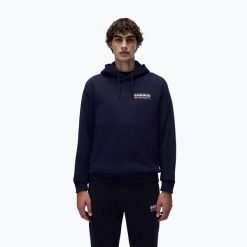 Bluza męska Napapijri B-Kasba Hint. Czarne bluzy bez kaptura męskie Napapijri, m. Za 289.99 zł.