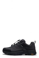 BUTY HT-MASTER LOW 115382019-OBSIDIAN BLACK. Czarne buty trekkingowe męskie PELLIOT, na zimę, z materiału, bez zapięcia, trekkingowe. Za 649.99 zł.